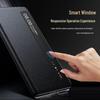 Honor Magic V6 Genuine Leather Flip Phone Case with Stand