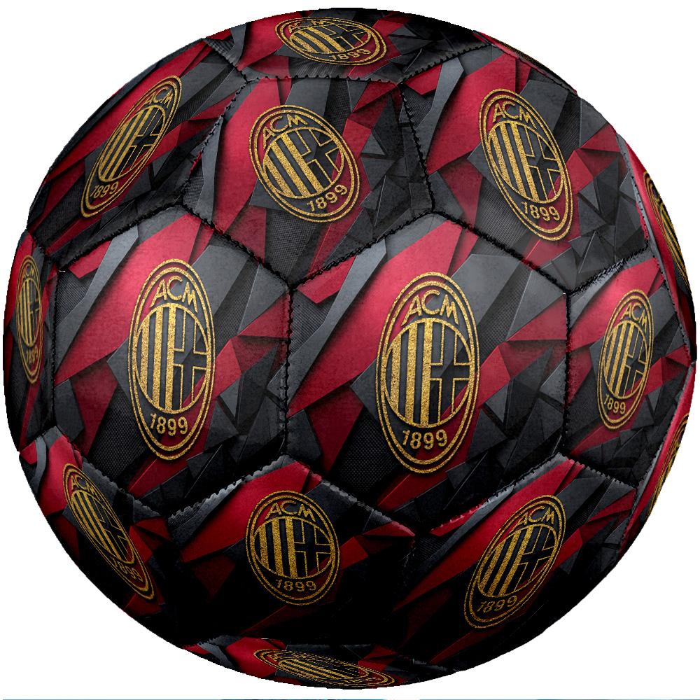Pallone da calcio Tema AC Milan Taglia 5 Pallone da calcio Tocco Morbido Pallone da calcio per Allenamento Professionale per Sport all'Aperto