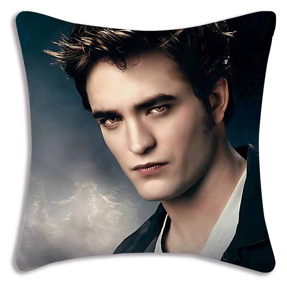 Classic Movie For Twilights Pillow Covers Cartoon Sofa Decorative Home Double-sided Printing Short Plush Cute Cushion Cover