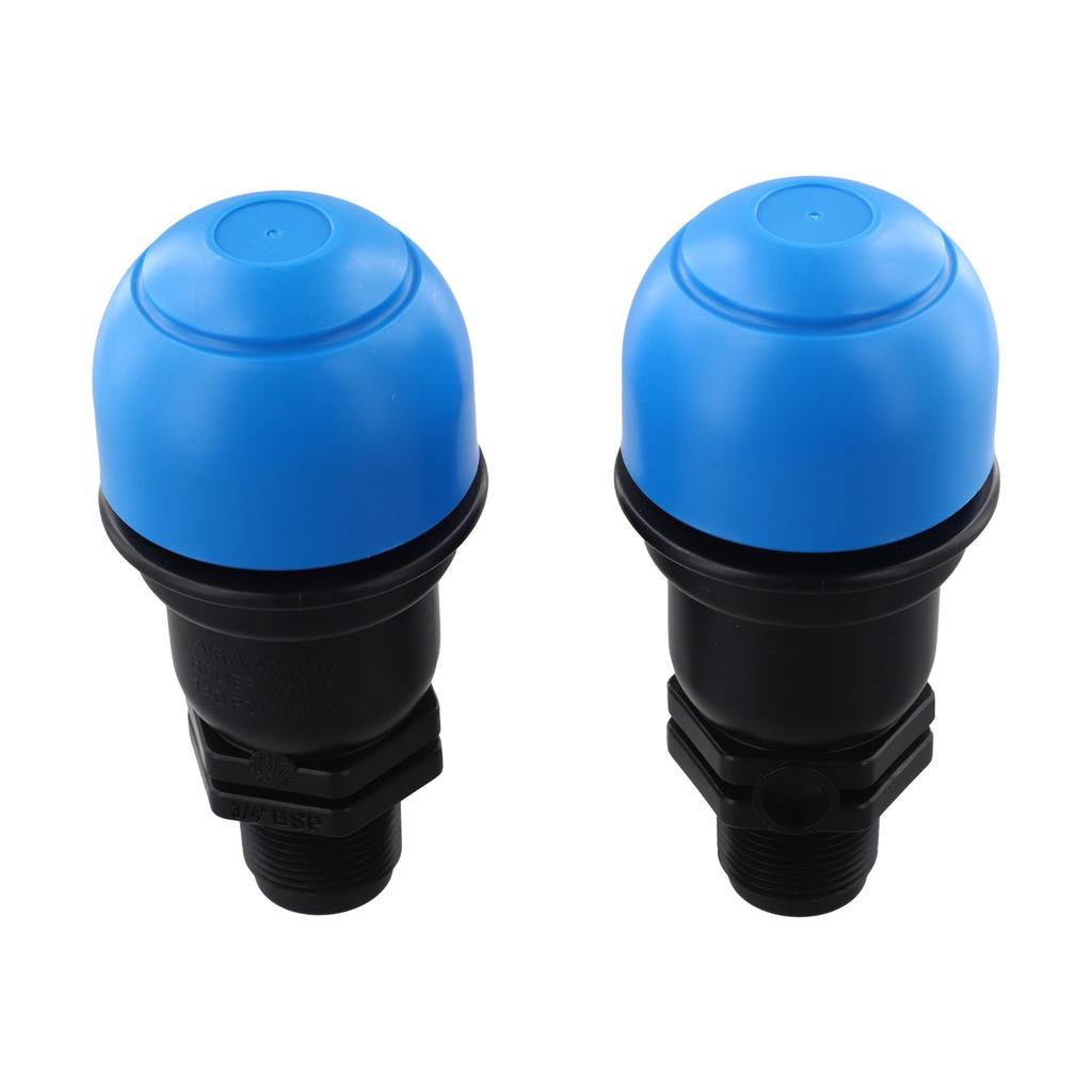 Valvola di Sfiato Sottovuoto da 3/4 di Pollice Valvola Automatica di Sfiato Aria Valvola per Irrigazione Prato Valvola di Irrigazione Migliora l'Efficienza del Flusso d'Acqua