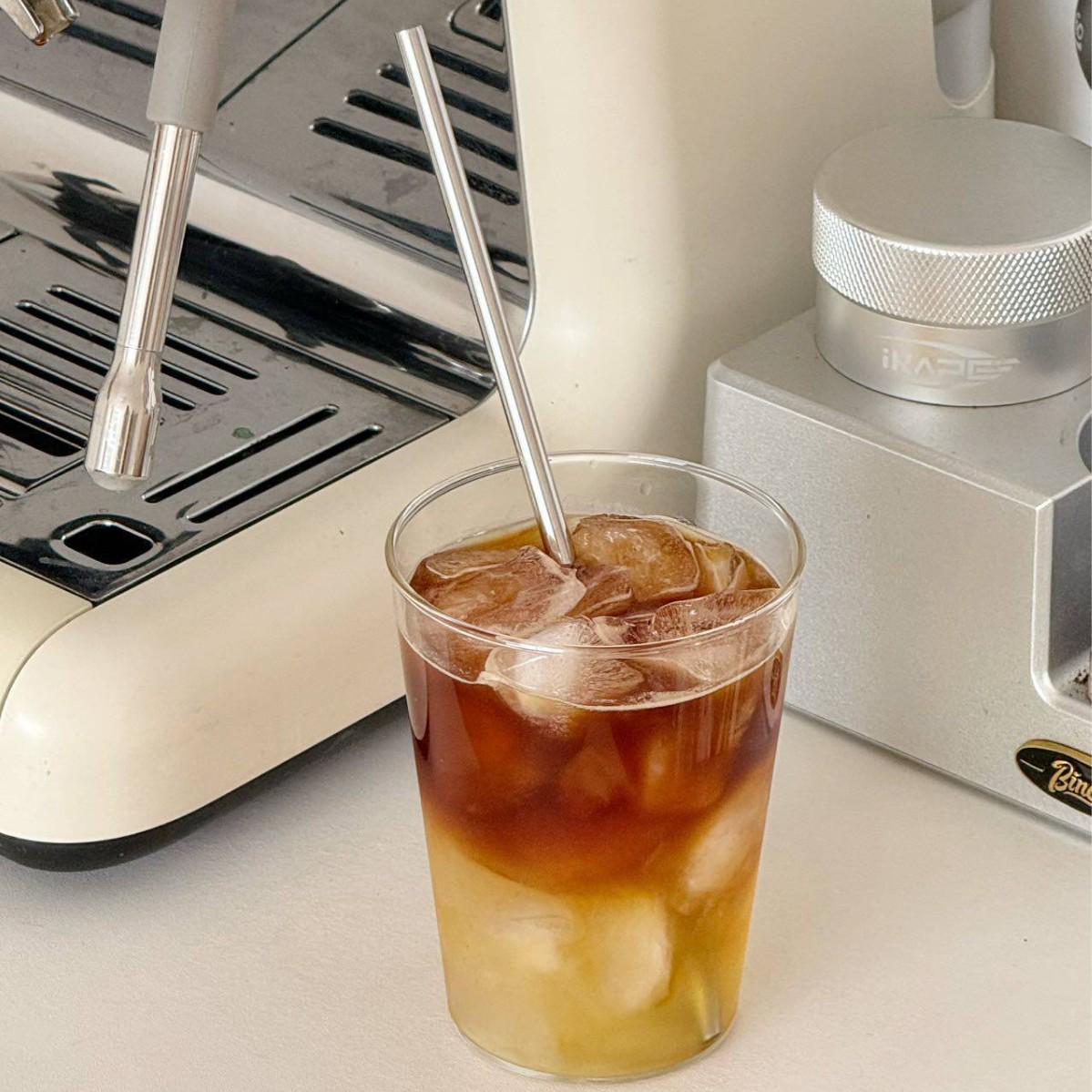 

Large Capacity Japanese Glass Cup - Heat Resistant, Wide Mouth for Coffee, Milk, or Water 201-300ml