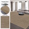 Washable Foldable Imitation Sisal Tatami Mat – Non-Slip, Easy-Care Floor Covering for Bedroom, Bay Window, or Living Room.