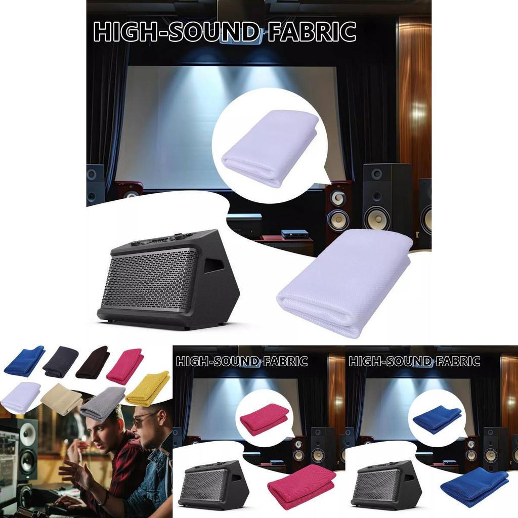 Univerzální tkanina pro akustické reproduktory pro odolnost proti prachu a čistý zvuk v různých velikostech