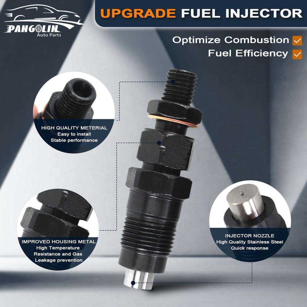 PANGOLIN 131406360 SBA131406490 Fuel Injector 3PCS for New Holland C175 L160 L170 L175 L565 LS160 LS170 LX665 Afteramrket Parts