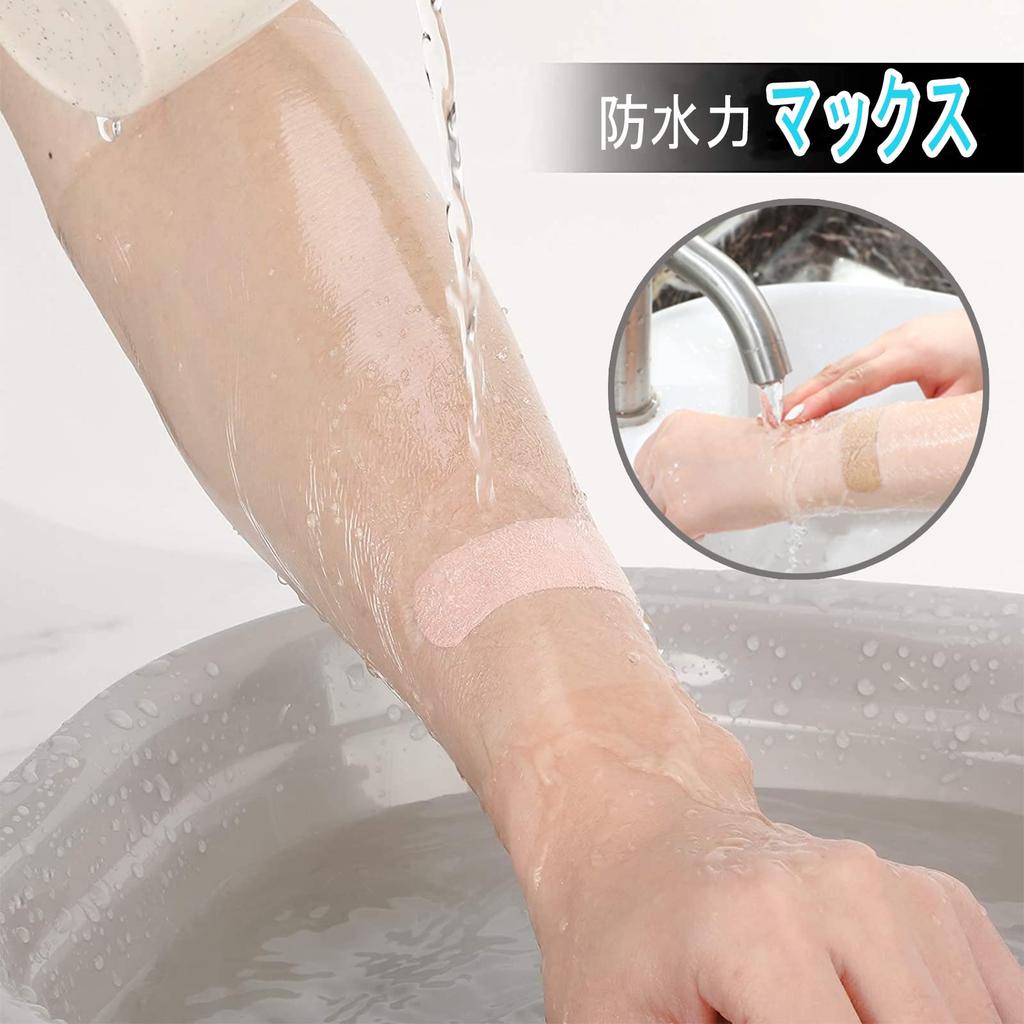 SouZou Wound Protection Kizu Power Large Wound Protection Waterproof Wound Protection Film for and Postpartum Wound 148mm 10 Meters Long Film, Pad,