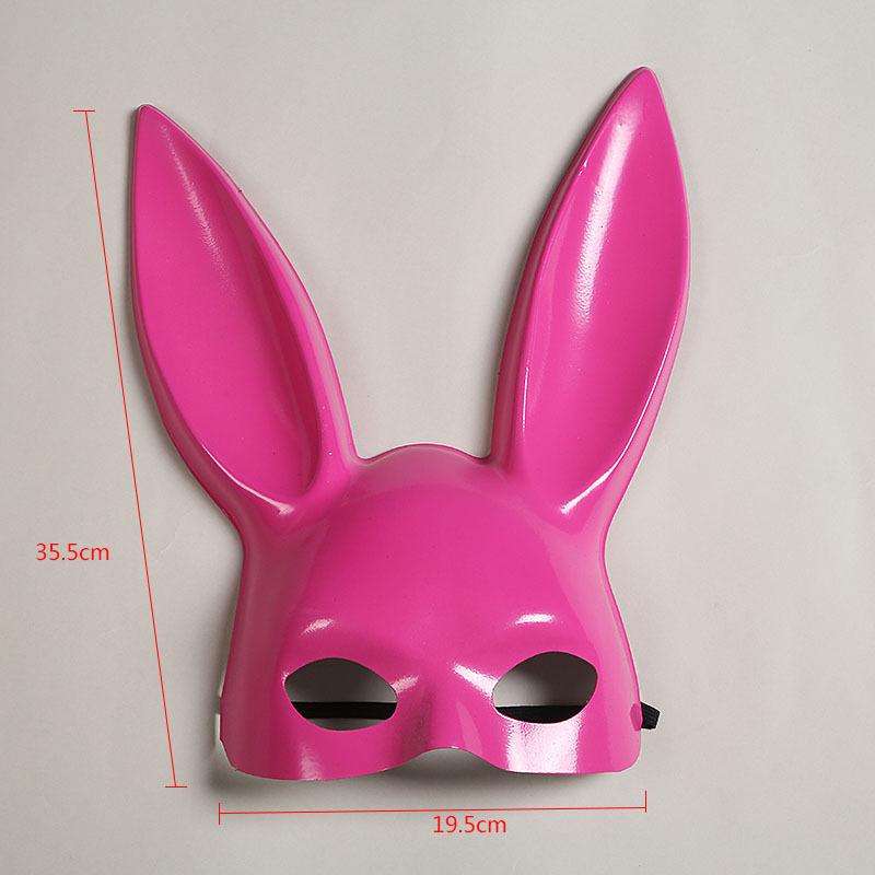Nightclub KTV Bar Props Halloween Costume Party Bunny Ear Mask Bunny Mask Easter Bunny Eye Masks