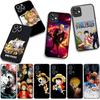 Luffy Roronoa Zoro One Pieces Sanji Phone Cover for Apple iPhone 17 16 11 Pro XS Max XR 6 7 8 Plus 16E SE 2020 Air 5 SE2 Case