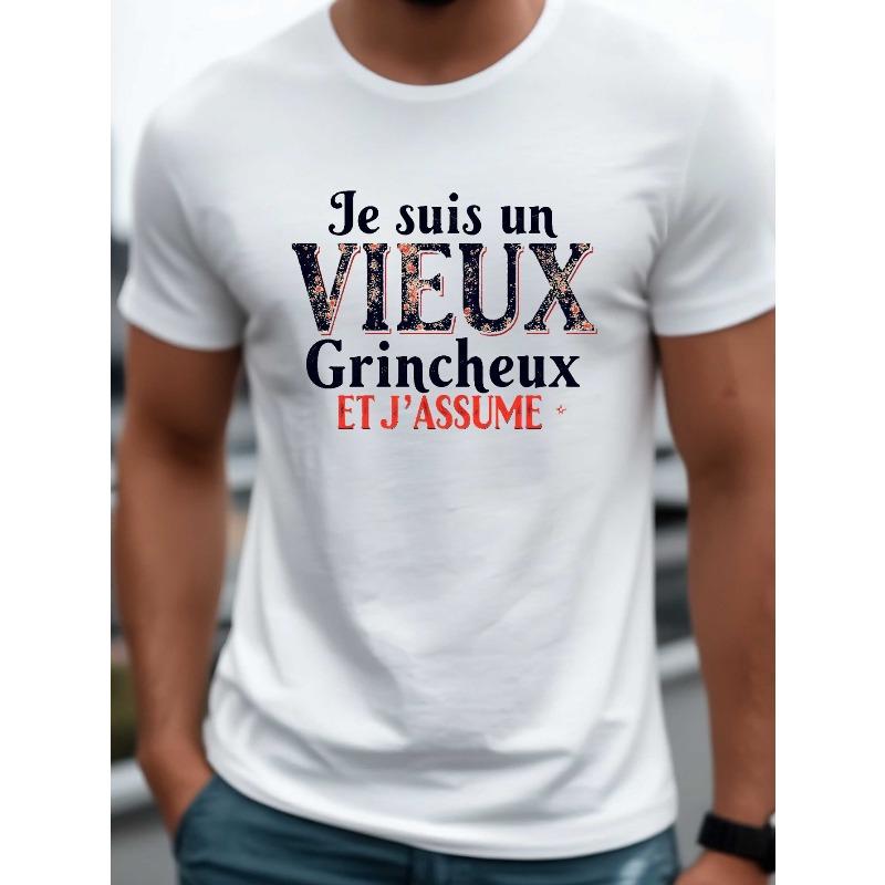 

European sizes European and American Men s Fashion Printed Casual Sports Short Sleeve Street Hip Hop T-Shirt 4XL білий