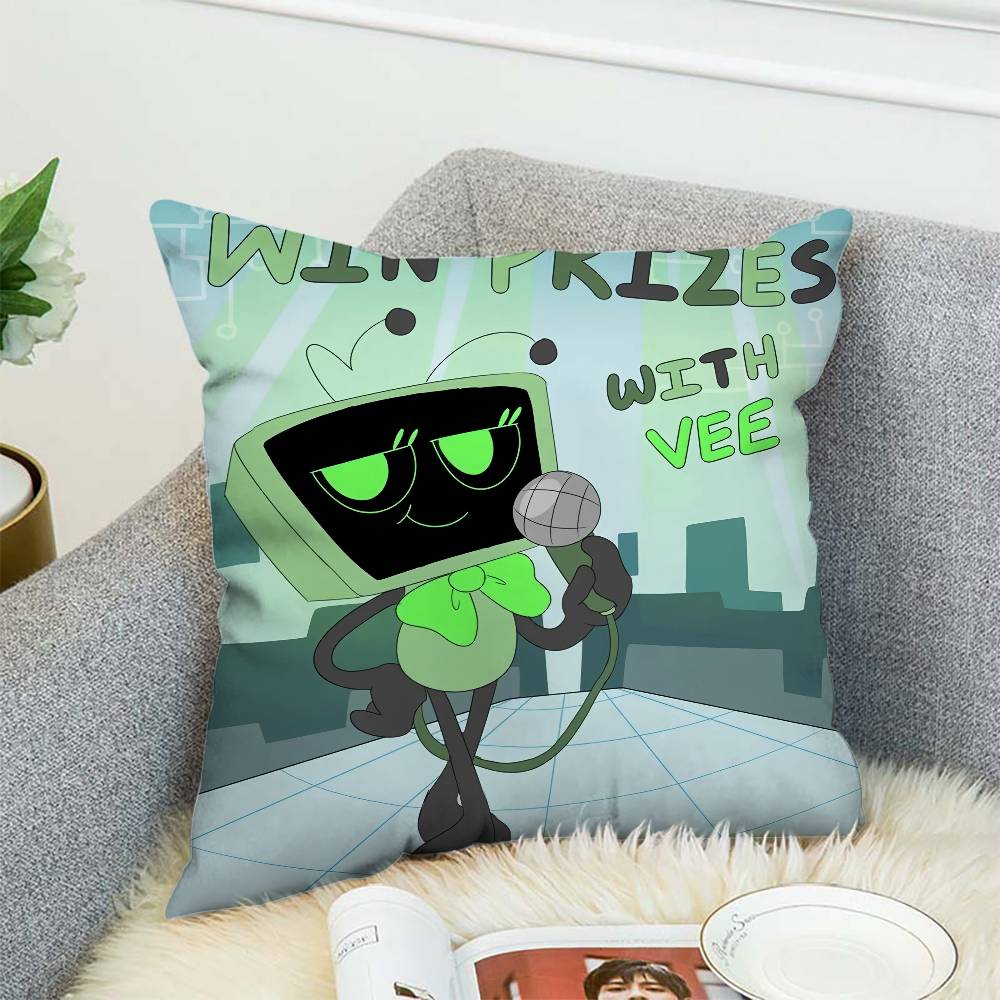 

Dandys World Наволочка Двосторонній друк Наволочка 45x45 Декоративні подушки Диван Домашній декор М яка наволочка 12x12Inch