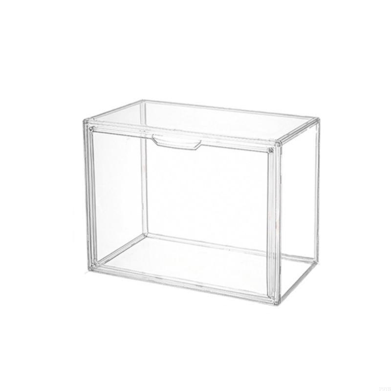 Clear Plastic Display Case For Collectible Dolls Action Figures With Dustproof Seal Stackable Modular Design Home Decors P9YB