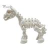 Modern Aesthetic Room Decor 3D Printed Horse Skeleton Figurines, Articulated Ornaments, Movable Joints Creative Desk Toy for Adults Fidgety