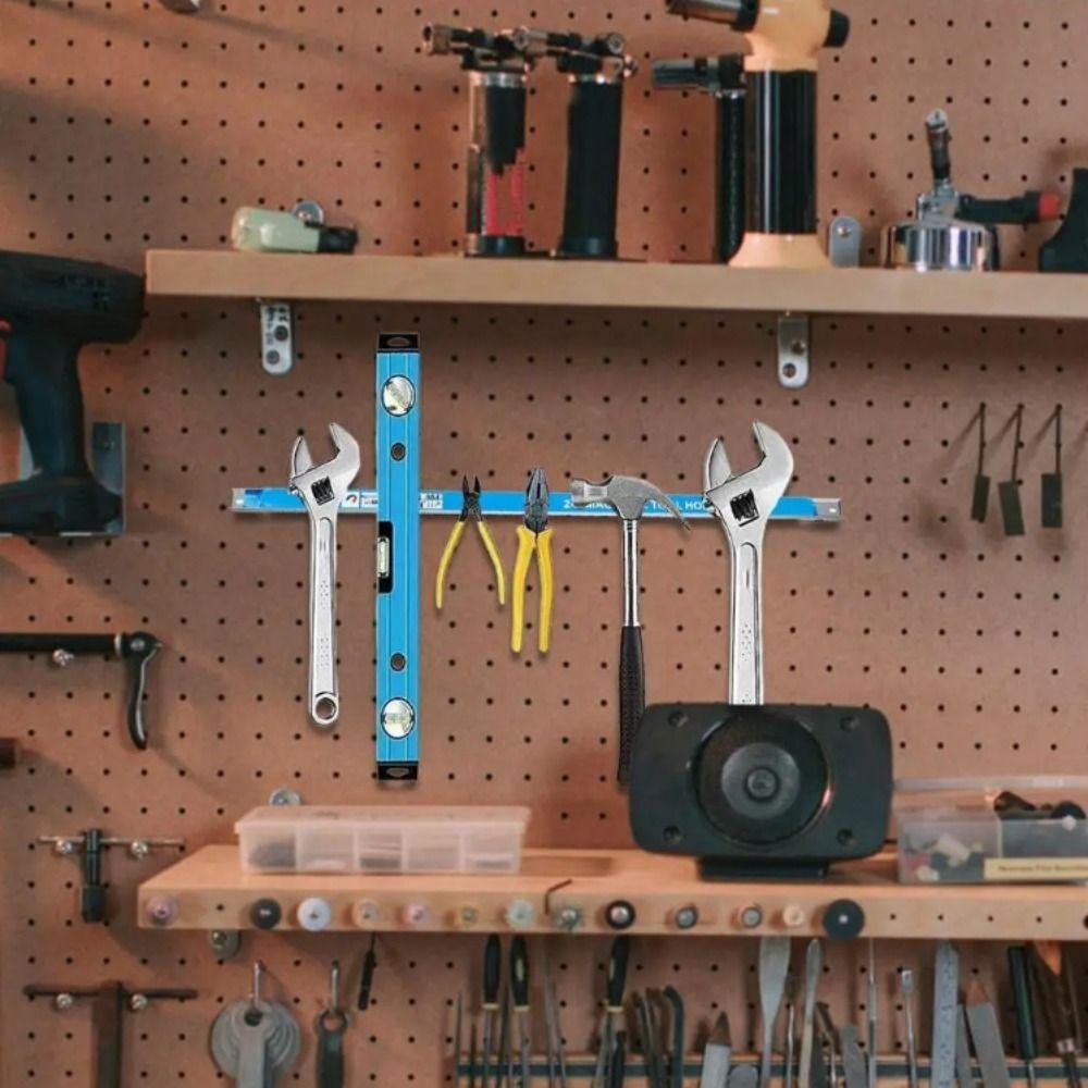 Strong Magnetic Space Efficient Holder Heavy Duty Metal Tool Holder Tool Storage Strip  Home Use