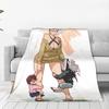 Seiko Ayase Dandadan Weiche Warme Decke Kinder Plüsch Überwurfdecke Muster Sofa Sessel Flanell Tagesdecke Schlafsofa Abdeckung