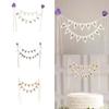 Birthday Cake Flag Decoration Baking Decoration Party Birthday Decoration Letter Creative Cloth Birthday Flag Cake Decoration