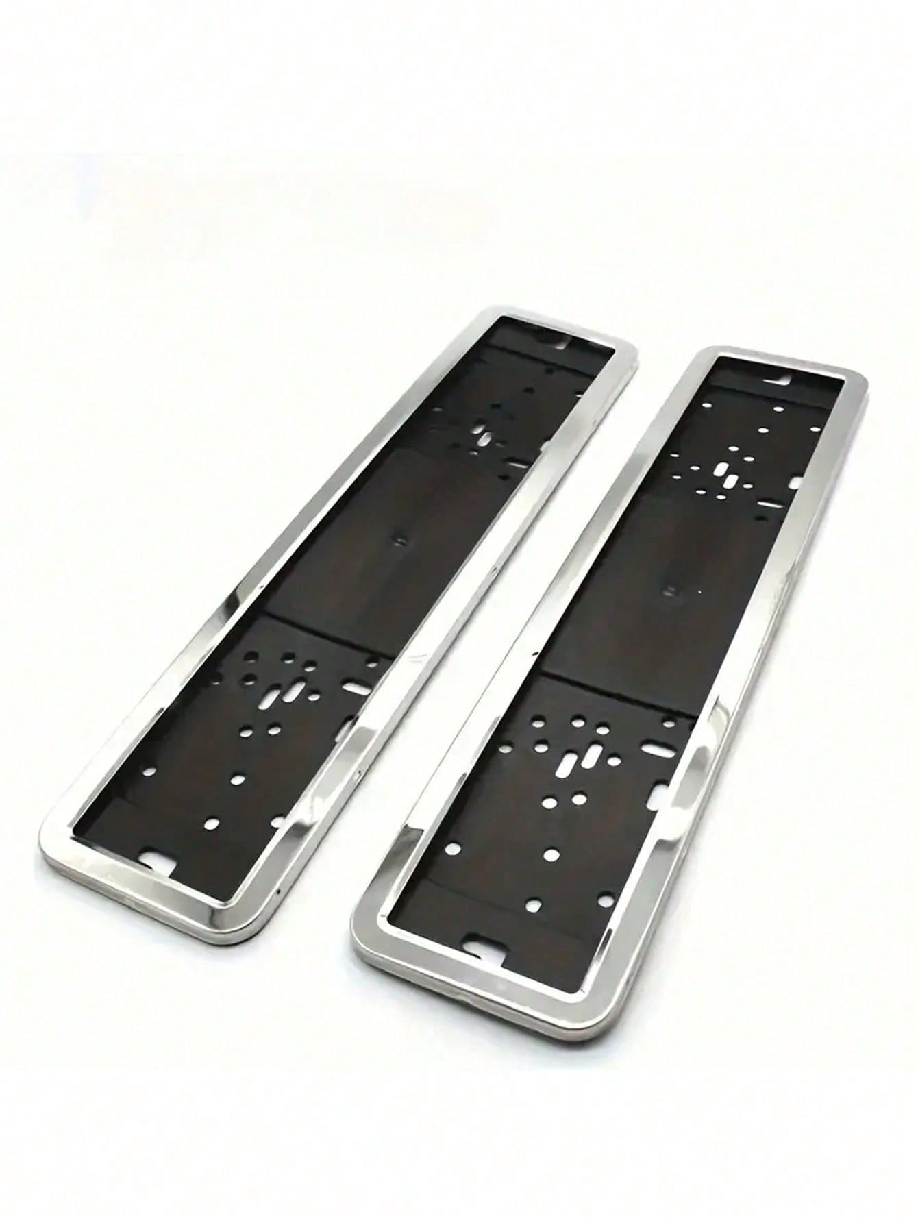 

2Pc Stainless Steel EU License Plate Frame – V2A Material with Polished Finish, a Thoughtful Gift for Car Enthusiasts
