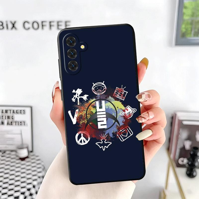 

U-U2 Rock Band Soft Phone Case for Samsung A17 A37 A57 A16 A26 A36 A56 A15 A25 A35 A55 A14 A24 A34 A54 A13 A23 A33 A53 A52 A12 Samsung A17