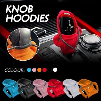 Moda Kapşonlu Araba Vites Topuzu Kapağı Manuel Moda Kolu Vites Kolu Dekorasyonu Kapşonlu Kapak Otomatik Araba İç Aksesuarları