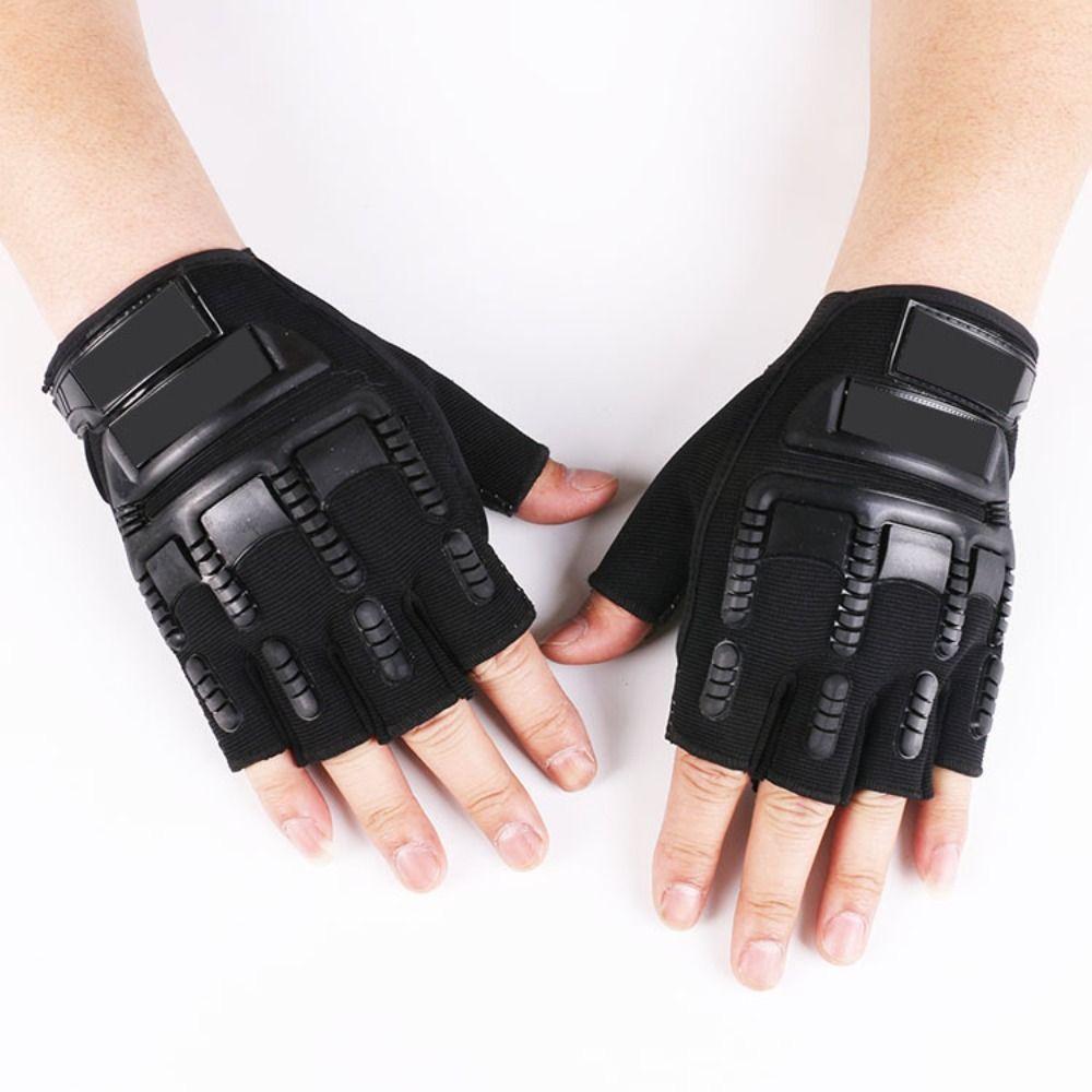 Guantes Cycling Fingerless Tactics Glove Half Finger Mittens Men'S Gloves Motorcycle Gloves