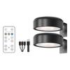 1/2/3Pcs No-Drill Magnetic LED Light Wall Mounted Art Display Light  Night Light