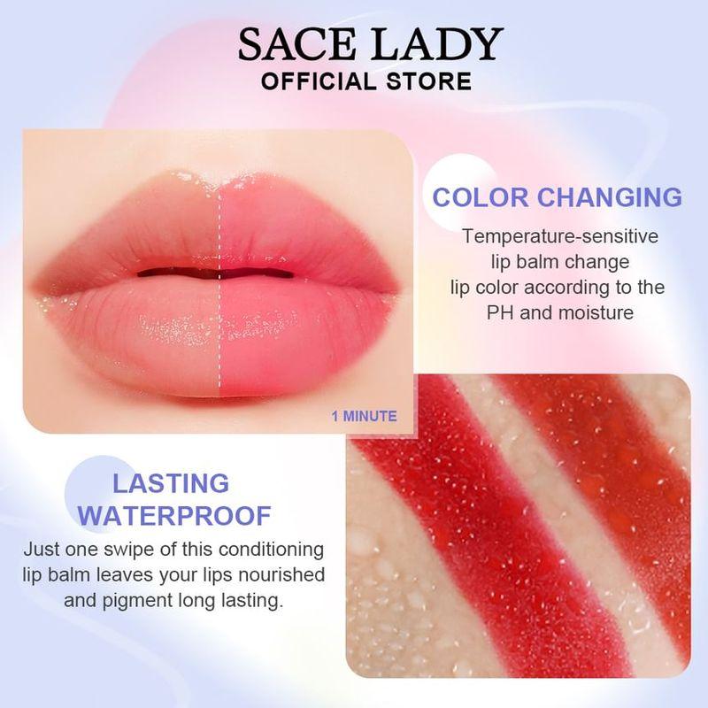 Sace Lady - Baume à Lèvres Teinté - 3 Couleurs