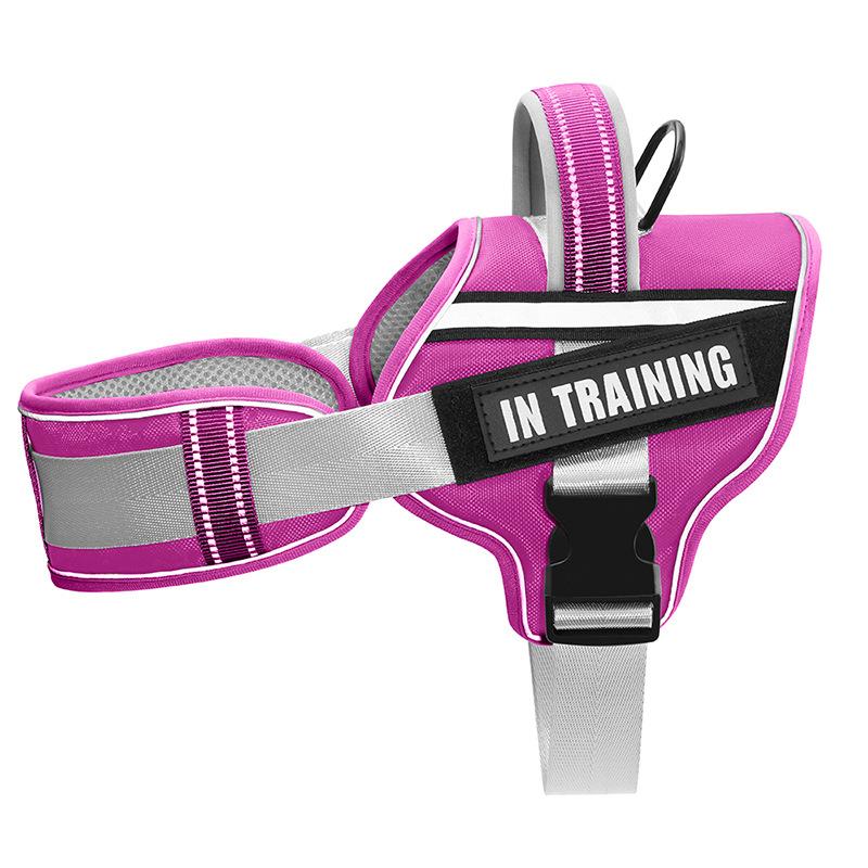 Dog Leash Large  Medium and Small Chest Strap Vest Type Large  Medium and Small Dog Comfortable and Breathable Dog Leash