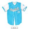 Men's and Women's Same Baseball Uniforms, European and American Baseball Tops, 3D Digital Printing Sportswear, Game Training Uniforms
