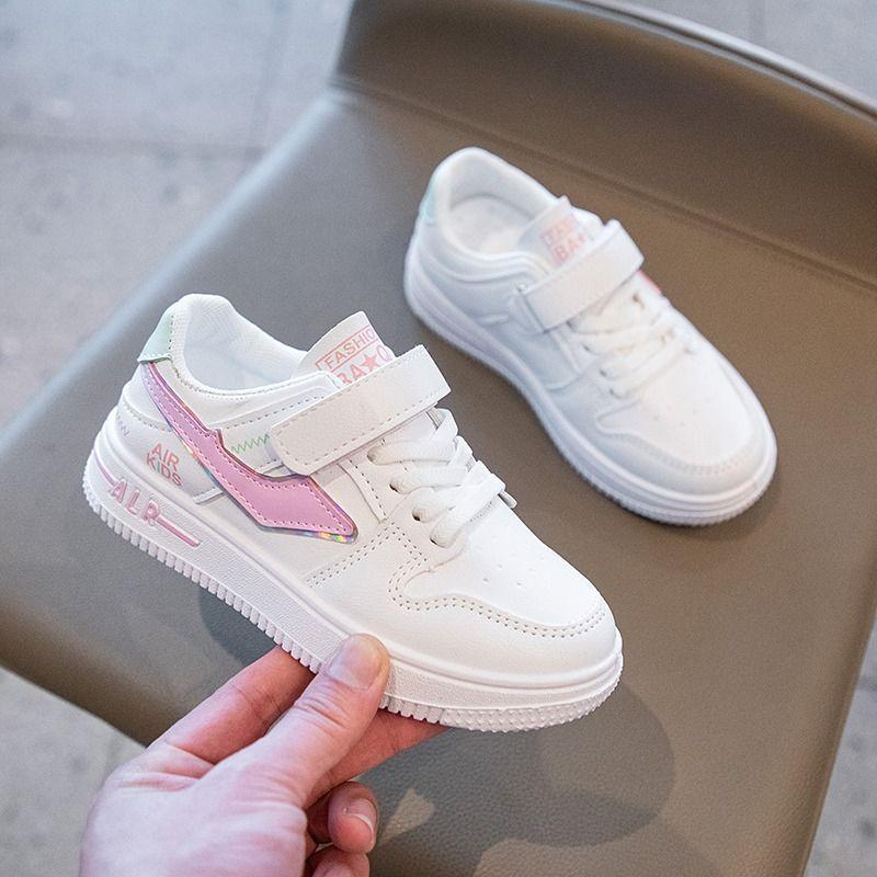 

Одноклассницы маленькие белые туфли весна и осень новая кожа мягкая подошва туфли средние старшие мальчики обувь детская спортивная обувь 26 inner length (17CM)