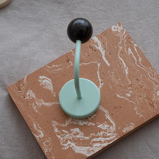 Colorful Magnetic Hooks For Fridge And Refrigerator,No Punch,Decorative Hooks For Kitchen Storage,5mm,Traceless