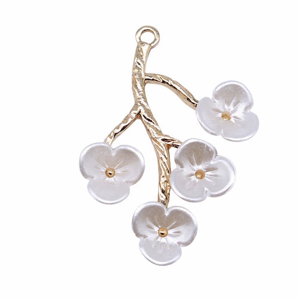 Enamel Charms Multi Color Pearl Pendants For Popular Jewelry Making