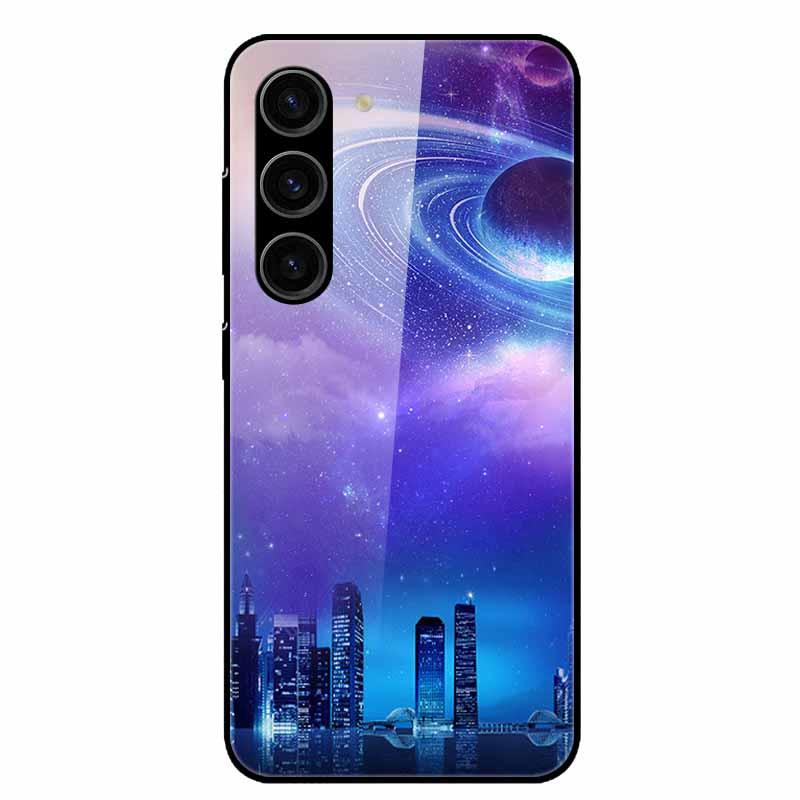 For Samsung Galaxy S25 Case Tempered Glass Hard PC Back Cover For Galaxy S 25 Plus Phone Cases S25Plus Silicone Bumper Shell Bag