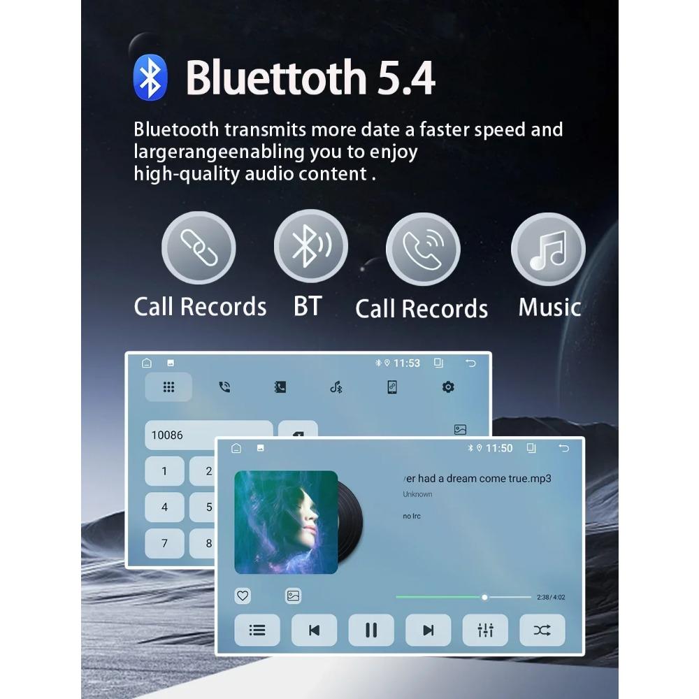 9'' Car Radio for Toyota Camry 2007-2012 Carplay Android Navigation GPS Bluetooth Multimedia Player Smart Automotive System