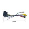 Car Android Radio Wiring Harness w/ Canbus for Peugeot 408 3008 Citroen C