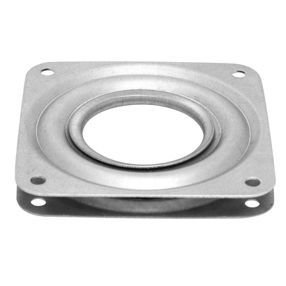 4pcs Square Turntable Replacement Part 360 Degree Rotation Rotating Bearing Plate Recliner Chair