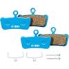 2 Pairs Bicycle Disc Brake Pads for Sram Guide RSC Avid XO Elixir 7 9 Trail 4 Piston MTB Disc Brakes (Resin,Semi-Metallic,Sintered Metal)