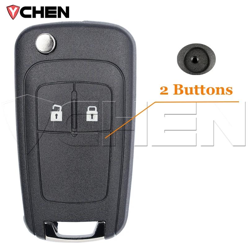 Car Key Case Cover For Buick For Chevrolet Cruze Epica Lova Impala Aveo Malibu Sail Orlando Trax Spark Remote Fob Shell Logo