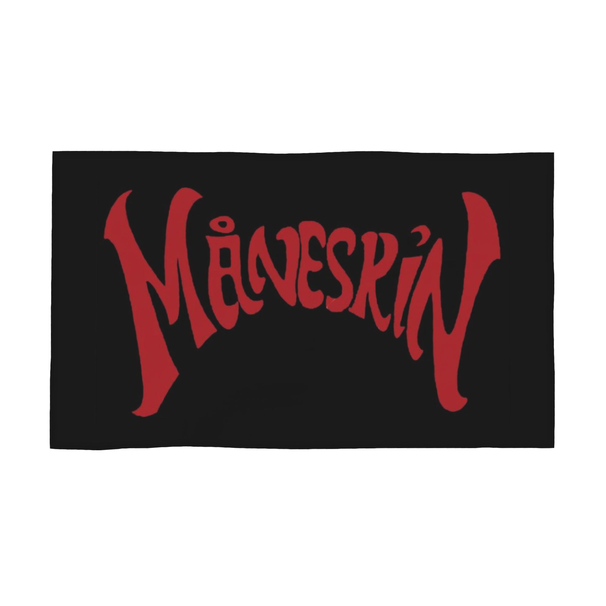 

Maneskin red logo Soft Face Towel Quick Dry Pool Bath Cotton Towels Absorbent Quick W30*H60(CM)