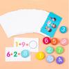 Colorful Digital Operation Card Addition and Subtraction Cognition Cards  Brain-Stimulating Toys