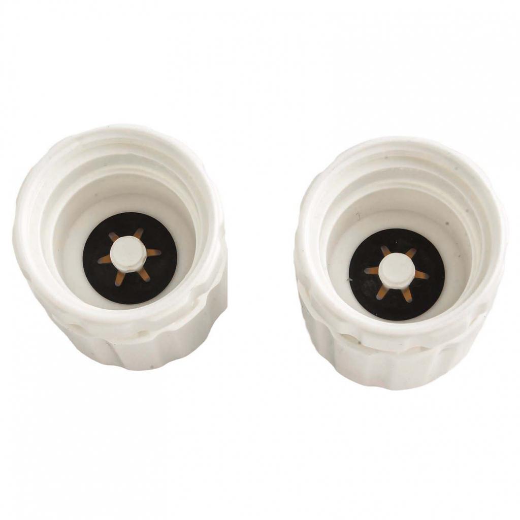 10pcs Hand Wheel Switches for Underfloor Heating Manifold M30 x 1 5 White