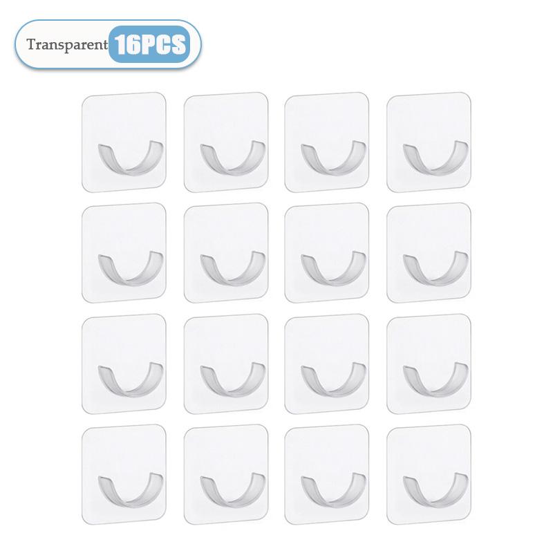 Strong Curtain Rod Bracket Holders Hooks Self-adhesive Rod Holder Clothes Rail Bracket Toilet Home Bathroom Accessories