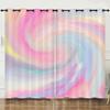 Curtain Color Highlight 3D Digital Printing Blackout Curtain Punching
