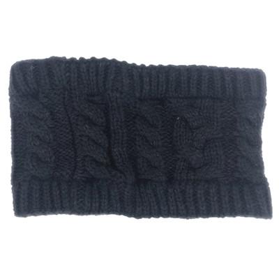 Women Solid Color Knit Topless Wool Hat Warm Winter Skullies Beanies Snow Cap