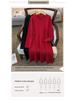 Plus Size Women's Loose Long Sweater Dress, Bust 150/160, 200/350 Jin, Round Neck, Style 8093