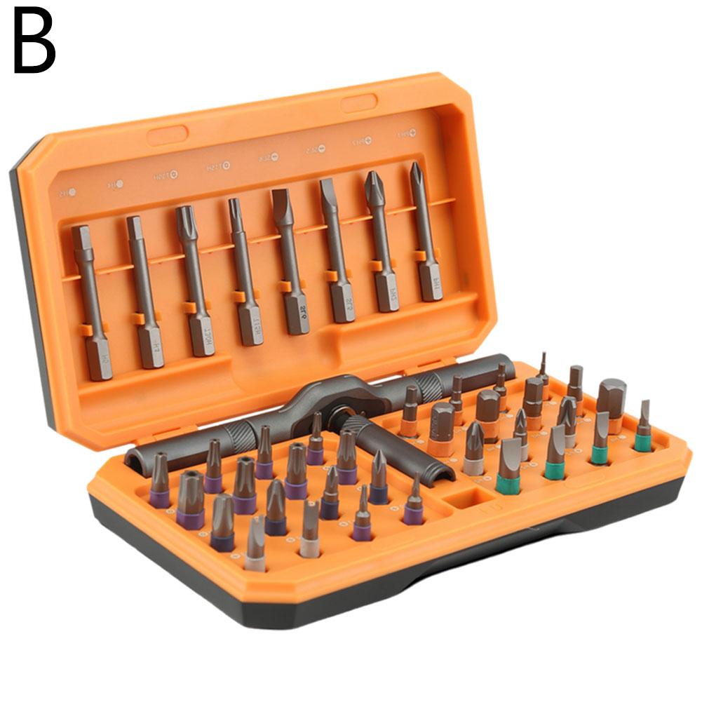 

24 in 1 Magnetic Ratchet Screwdriver Set Multipurpose Repair Tool Kit with Detachable Handle DIY Precision Bits