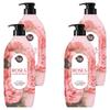 Shower Mate Blooming Body Wash Rose & Cherry Blossom 900g 4 Pcs