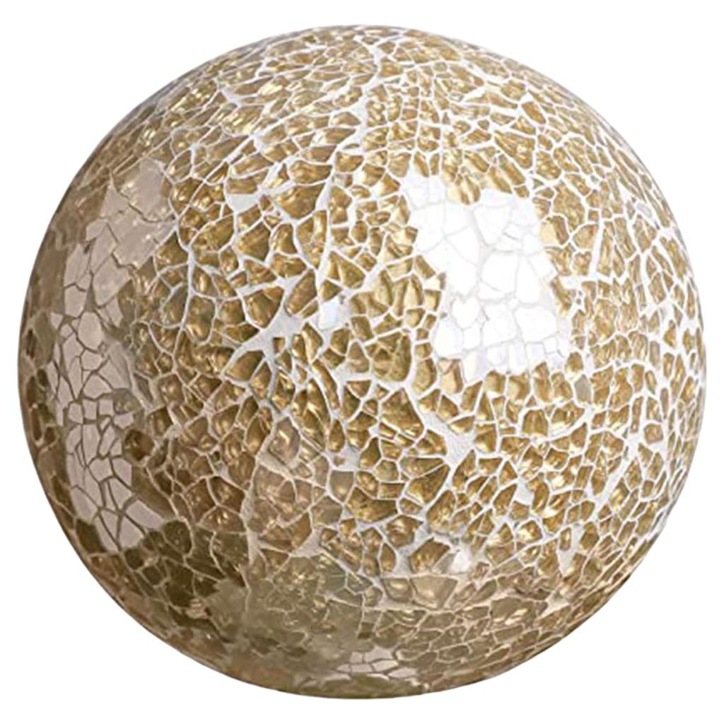 Mosaic Sphere Balls Set Centerpieces Bowls 8cm Mosaic Glass for Coffee Table Decor