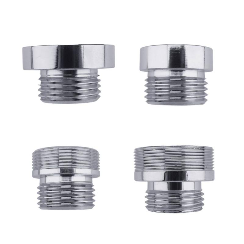 Faucet Filter Adapter Universal Metal Construction Shower Head Water Softener Adapter Quick Fixing for Bathroom 1