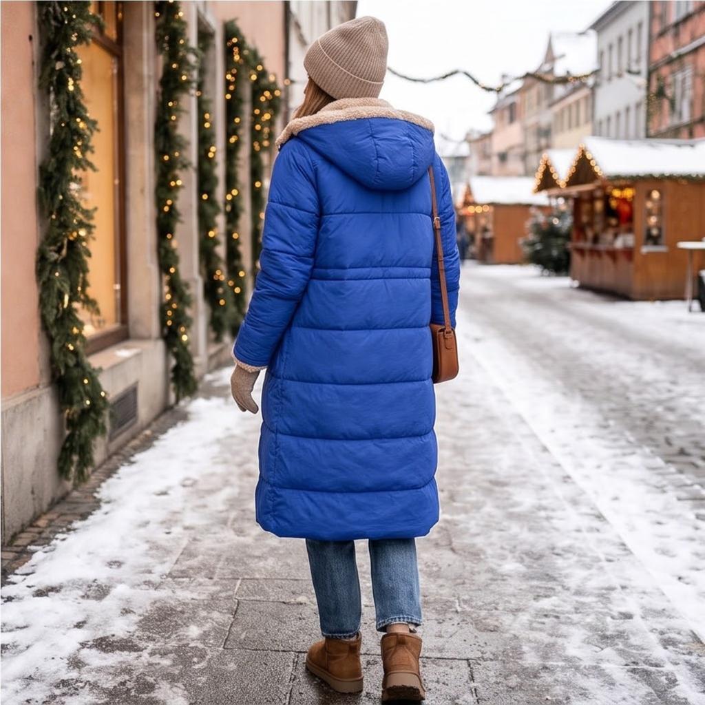 Damen Lässige Kapuzenjacke mit langen Ärmeln Farbe Oberbekleidung für den Alltag