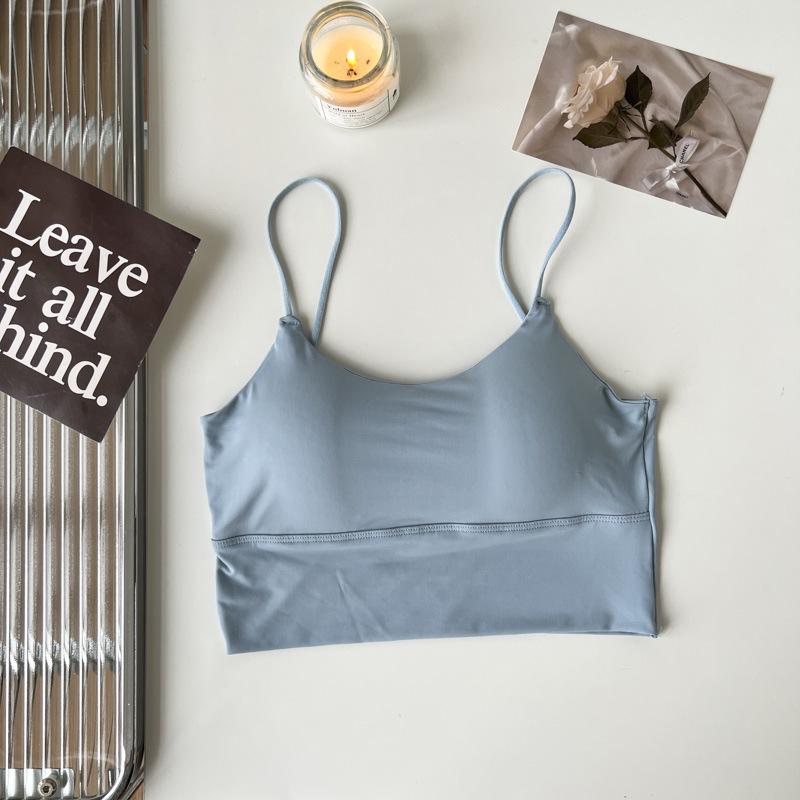 Slimming Seamless Ice Silk Camisole with Chest Pads