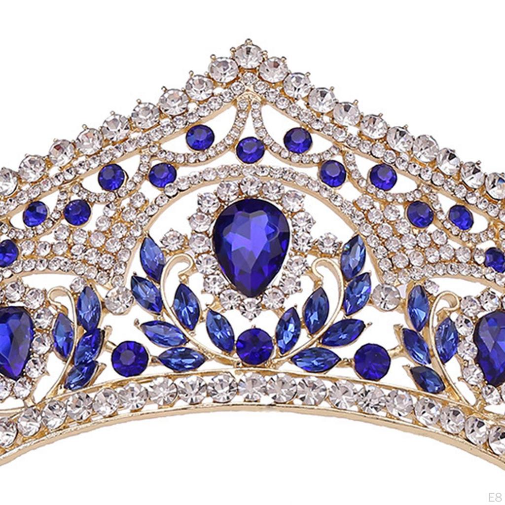 Crown Tiara Bride Headband girl Hair Accessory Bridal Headpieces for Halloween Stage