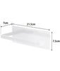 Yamazaki Jitsugyo Magnetic Bath Boot Storage Bath Boot Holder Tower White 3625